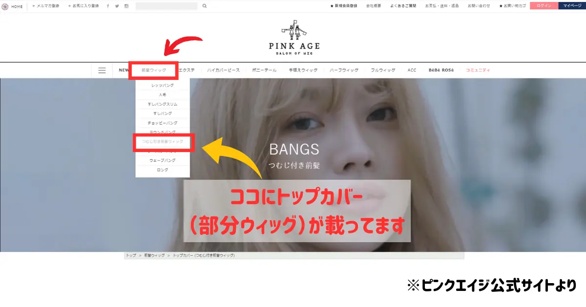 ピンクエイジ公式サイト